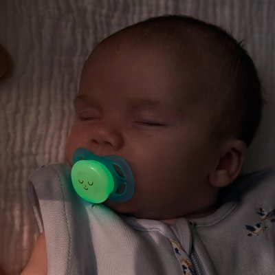 Philips AVENT Schnuller Ultrastart Nacht 0-2m Junge, 2 Stk.