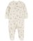 Kombinezon zapinany na suwak CARTER'S Sleep&Play Ivory Goose neutralny 3m/rozmiar. 62
