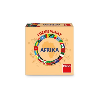 Dino Putna igra Upoznaj zastave - Afrika