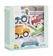 A Little Lovely Company - Foam Bath Toys - Vehicles