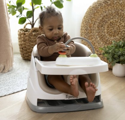INGENUITY Sitzerhöhung 2-in-1 Baby Base Cashmere 6m+ bis 22 kg