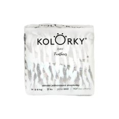 KOLORKY DAY Blöjor engångs eko, fjädrar M (5-8 kg) 21 st