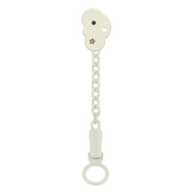 CHICCO Schnullerclip Alles was man anklemmen kann – Wolke