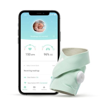 OWLET Owlet Smart Sock 3 - vert clair