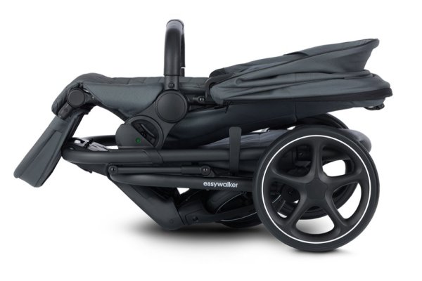 EASYWALKER SET Kinderwagen 4in1 Harvey⁵ Premium Mineral Grey XXL RWS + CYBEX Aton B2 i-Size