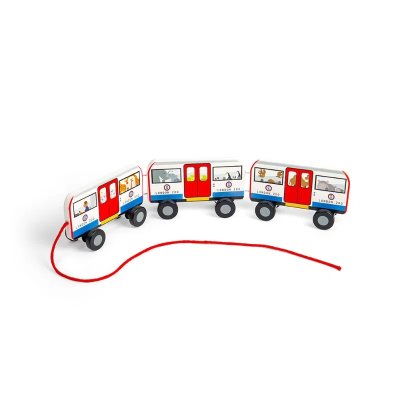 Bigjigs Toys Jucărie de tras Metroul londonez