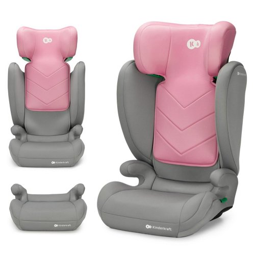 KINDERKRAFT Silla de coche i-Spark i-Size 100-150 cm Rosa