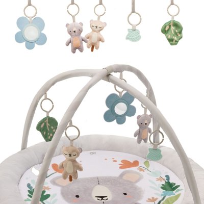 KINDERKRAFT Speelkleed met speelboog Cozyplay Lichtgrijs