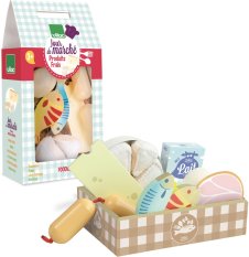 Vilac Holz-Set Frische Lebensmittel
