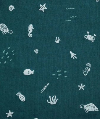 ERGOPOUCH Otulacz i śpiworek 2w1 Cocoon Ocean 6-12 m, 8-10 kg, 0,2 tog
