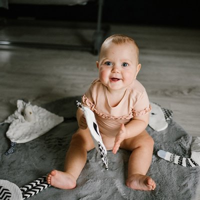 BABYONO Happy Panda 0m+ zabawka dla dziecka