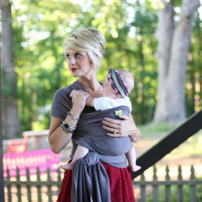 BOBA Nosidełko / chusta Classic Wrap Organic - Dark Gray