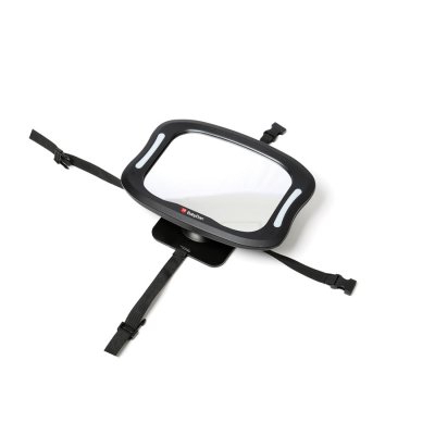 BABYDAN Autospiegel mit LED-Beleuchtung, verstellbar, rückwärts