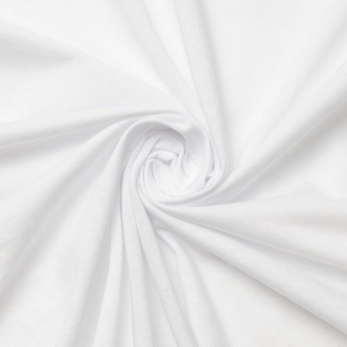 BABYMATEX Lenzuolo Jersey con gomma, 60x120 Bianco
