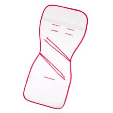 Wkładka do wózka VISCO pianka Outlast® - różowy/słonie