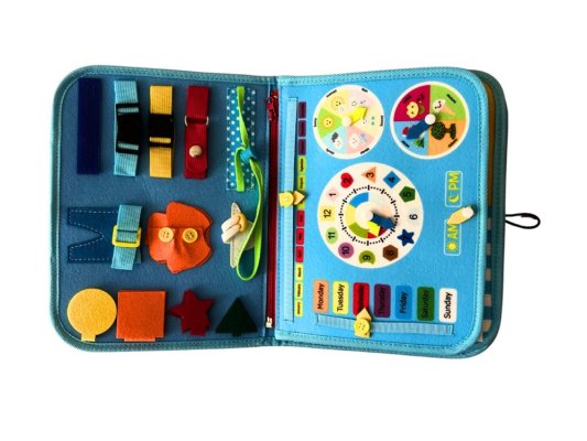 2Kids Toys Senzorična busy knjiga Dinozavri 3