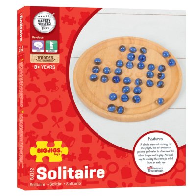 Bigjigs Toys Solitario in legno