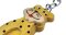 2Kids Toys Drewniany breloczek duży Leopard