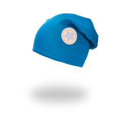 Beanie slouch warm - türkis