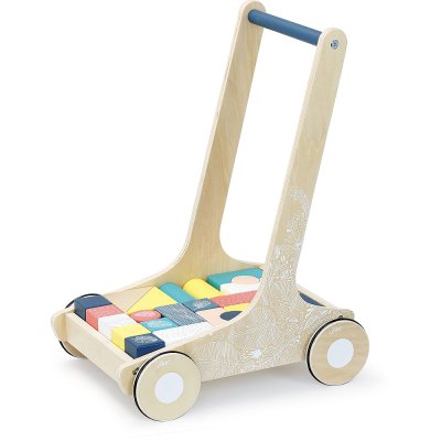 Vilac Holzwagen mit bunten Würfeln Canopée