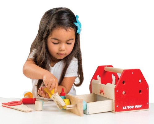 Le Toy Van Gereedschap in kist