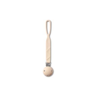 BABYONO Schnullerclip aus Silikon - Beige