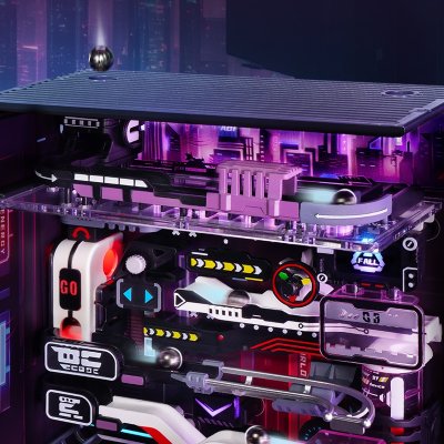 RoboTime 3D Puzzle mecanică pistă cu bile Orașul viitorului