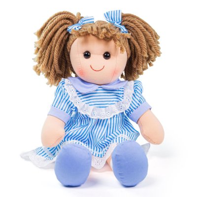 Bigjigs Toys Amelia Fabric Doll 38 cm
