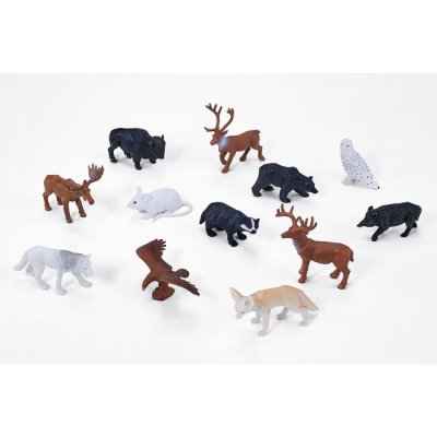 Mojo Mini mundo Animais da floresta 12 unidades