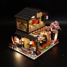 2Kids Toys Miniatura de casa de muñecas Restaurante de sushi