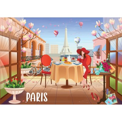 Brain Tree Puzzle Love from Paris 1000 pieces