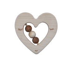 Wooden Story Chocalho - Coração