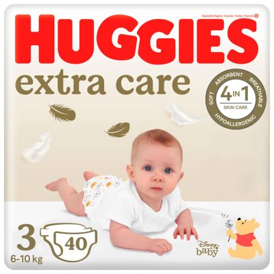 HUGGIES® Windeln Einweg Extra Care 3 (6-10 kg) 40 Stk