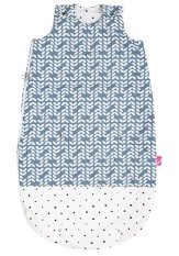 MOTHERHOOD Schlafsack 2in1 Zip-a-Round Blue Classics neu 3-18 m 2 tog