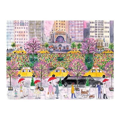 Puzzle Galison Primăvara în Park Avenue 1000 piese