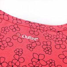 Tričko dojčiace TLAČ KR tenké Outlast® - jahodové kvietky