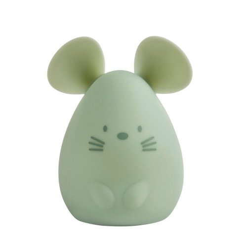 NATTOU Mouse in silicone con luce notturna media 12 cm