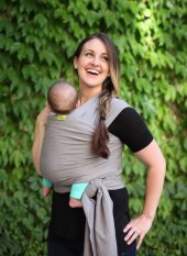 BOBA Babytrage / Tragetuch Classic Wrap - Grau