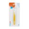 BABYONO Silicone spoon with soft end yellow 6m+