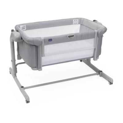 CHICCO Cot Next2Me Magic Evo - Grey Mist