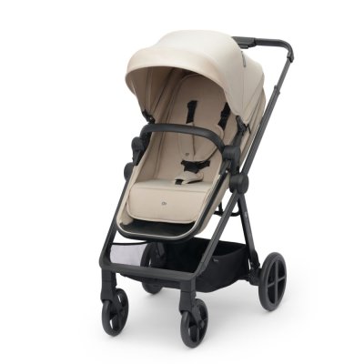 KINDERKRAFT Kinderwagen kombiniert 3 in 1 Neu Sandbeige + Nerz PRO