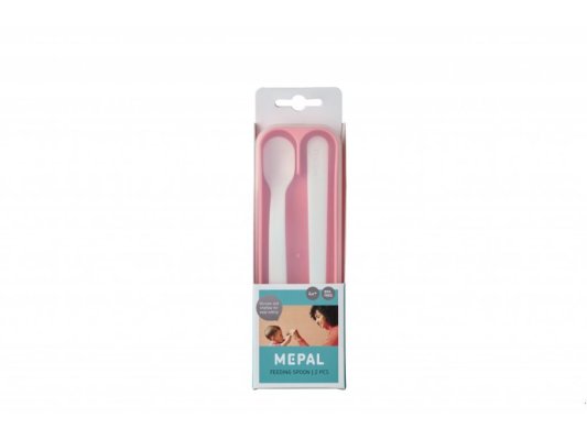 MEPAL Barnmatningssked Mio Pink 2 st