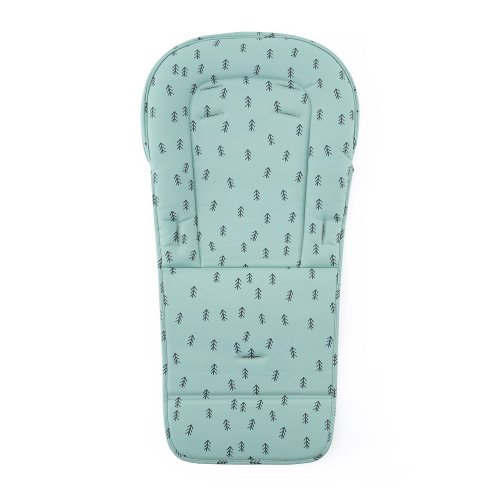 PETITE&MARS Seat cover and tray for the Gusto Green Trees high chair