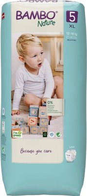 BAMBO Nature Wegwerfwindeln 5 XL (12-18 kg) 44 Stk