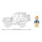 Sluban Model Bricks M38-B1015 Angielski SUV Attacker