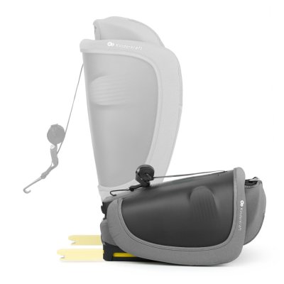 KINDERKRAFT Seggiolino Auto Fix2Go i-Size 76-150 cm Grey