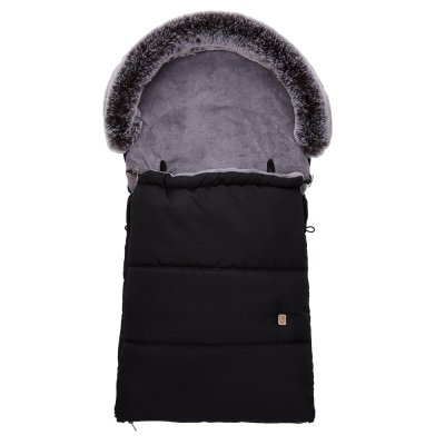 Saco de inverno DE LUXE de 5 pontos Outlast® - preto/cinza
