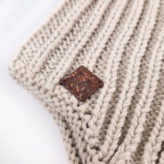 Čiapka pletená na uši Outlast ® - natur