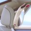 PETITE&MARS Fotelik samochodowy Reversal Pro i-Size 360° Czarny Air 40-105 cm + Lusterko Oly Beige 0m+