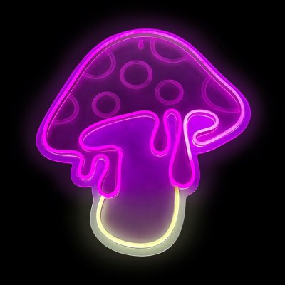 2Kids Toys LED NEON LIGHT Lampa Svamp
